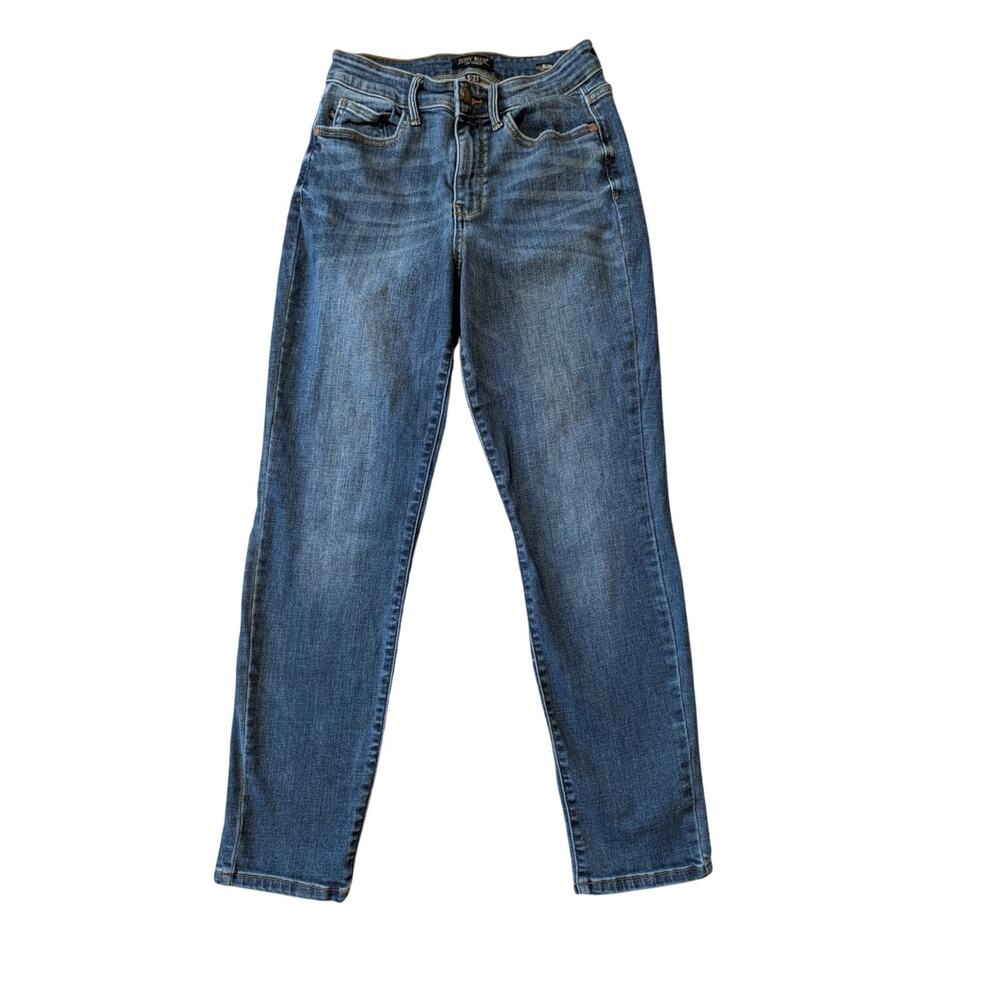 Judy Blue Women's High Rise Slim Fit Blue Denim Jeans Size 5/27